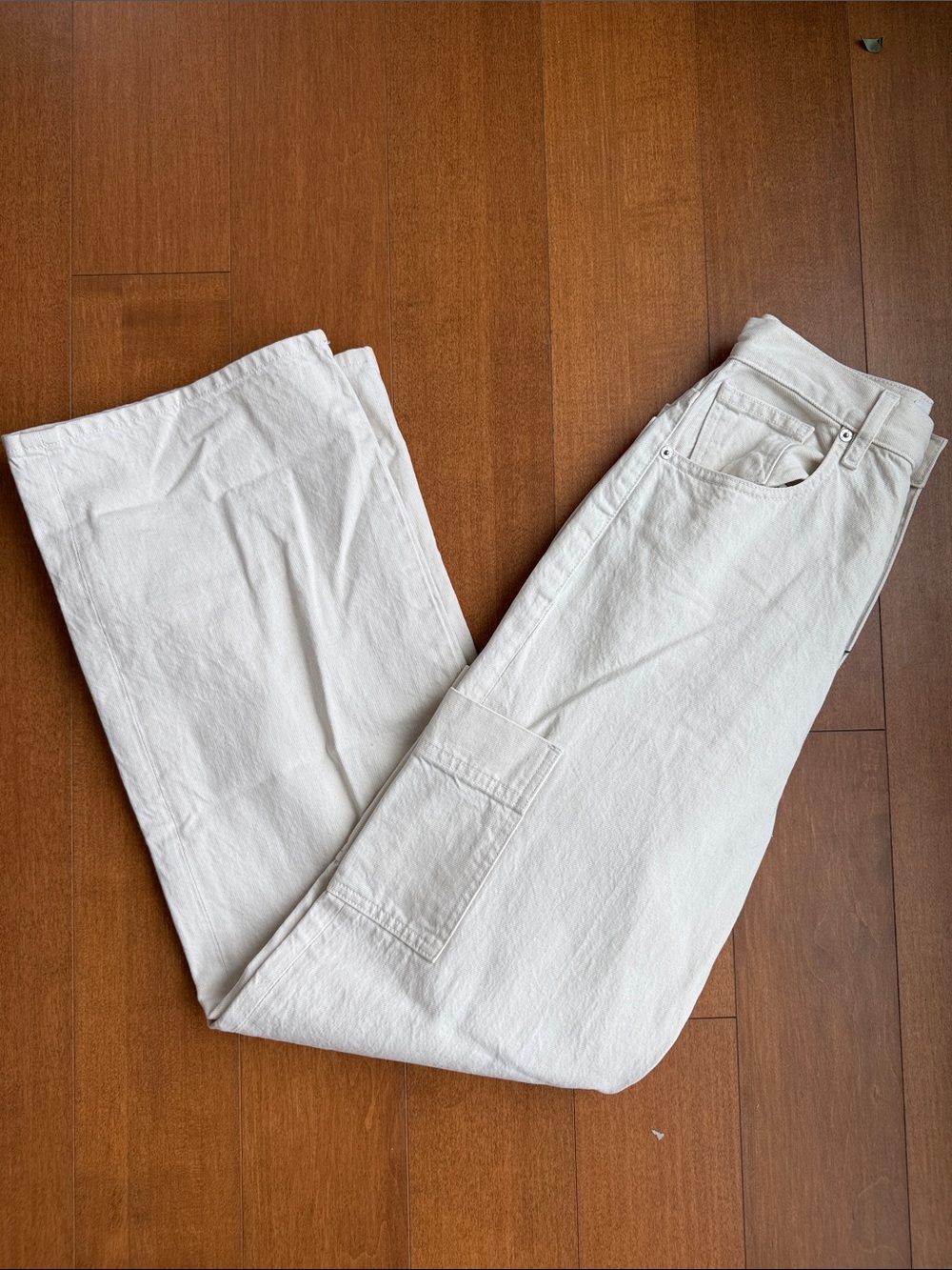 Frame High Rise Utility Cargo Pants - Picture 4 of 6
